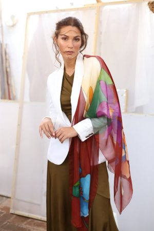 foulard de seda miscelanea margaret de arcos