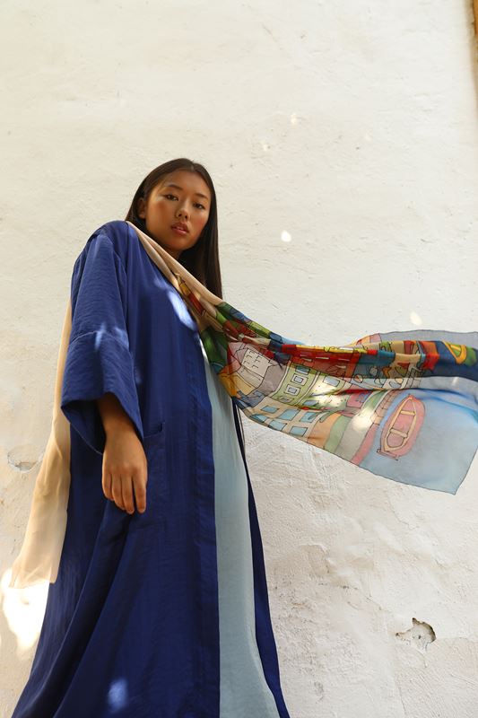foulard seda cannes detalle margaret de arcos