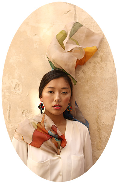 foulard Showroom Primavera 2022 margaret de arcos